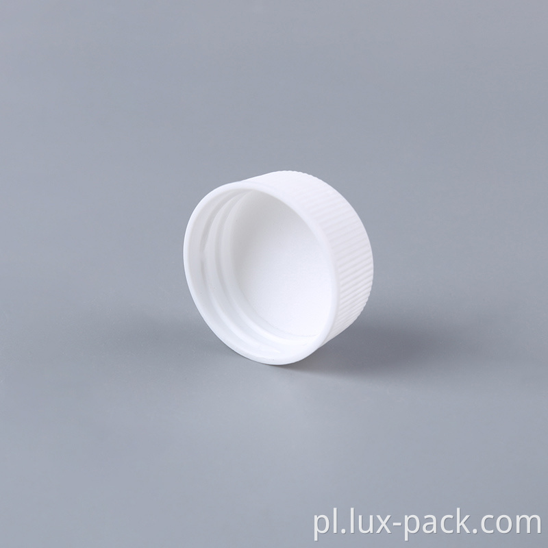 Gorąca sprzedaż niestandardowa biała plastikowa śruba do butelki z wodą mineralną